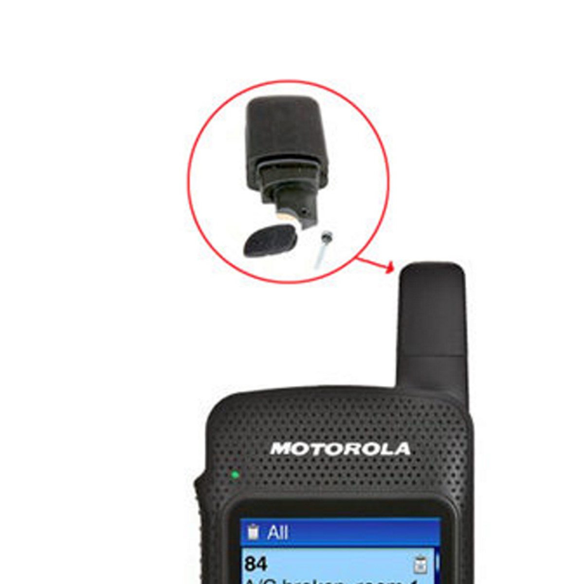 Antena Motorola para Radio SL8550E UHF Tipo Stubby PMAE4078