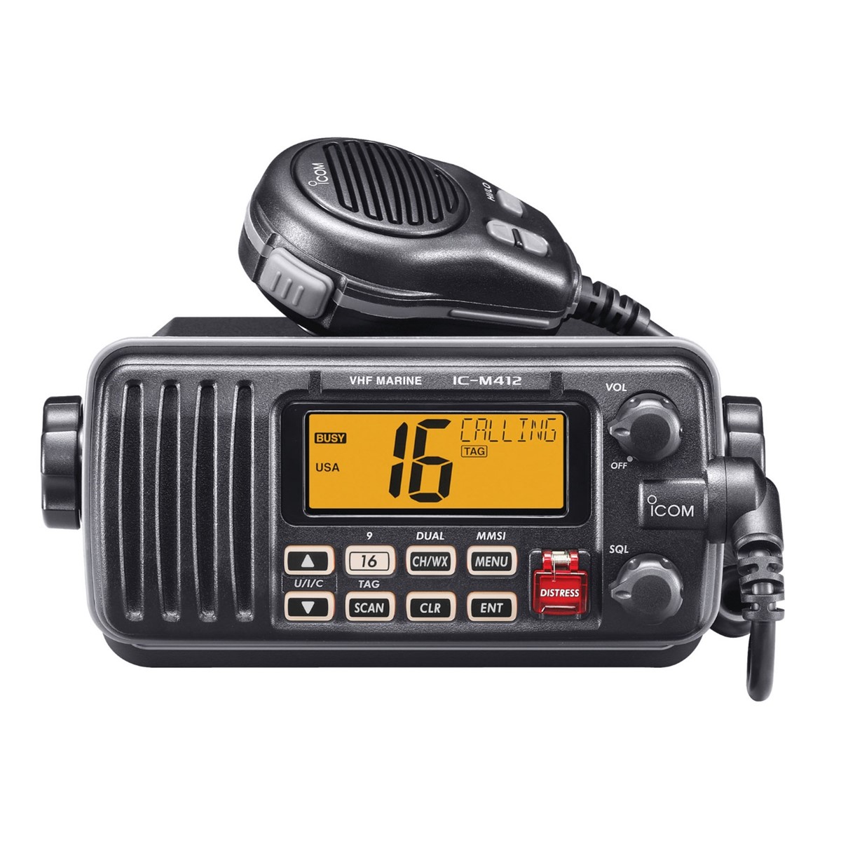 Radio Icom IC-M412 Analógico Banda Marina | Telser Panama