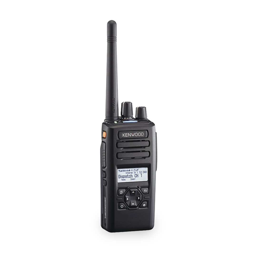 Radio KENWOOD NX-3200 Digital VHF 136-174 MHz con Pantalla y Teclado Completo
