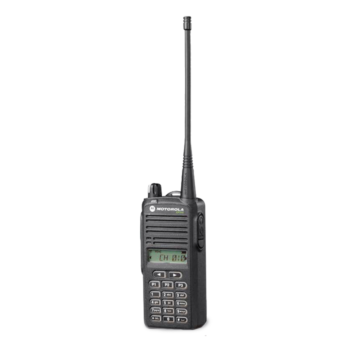 Radio Motorola EP350 MX Analógico LAH03RDK8AB9AN UHF 435-480 MHz con Pantalla y Teclado Completo