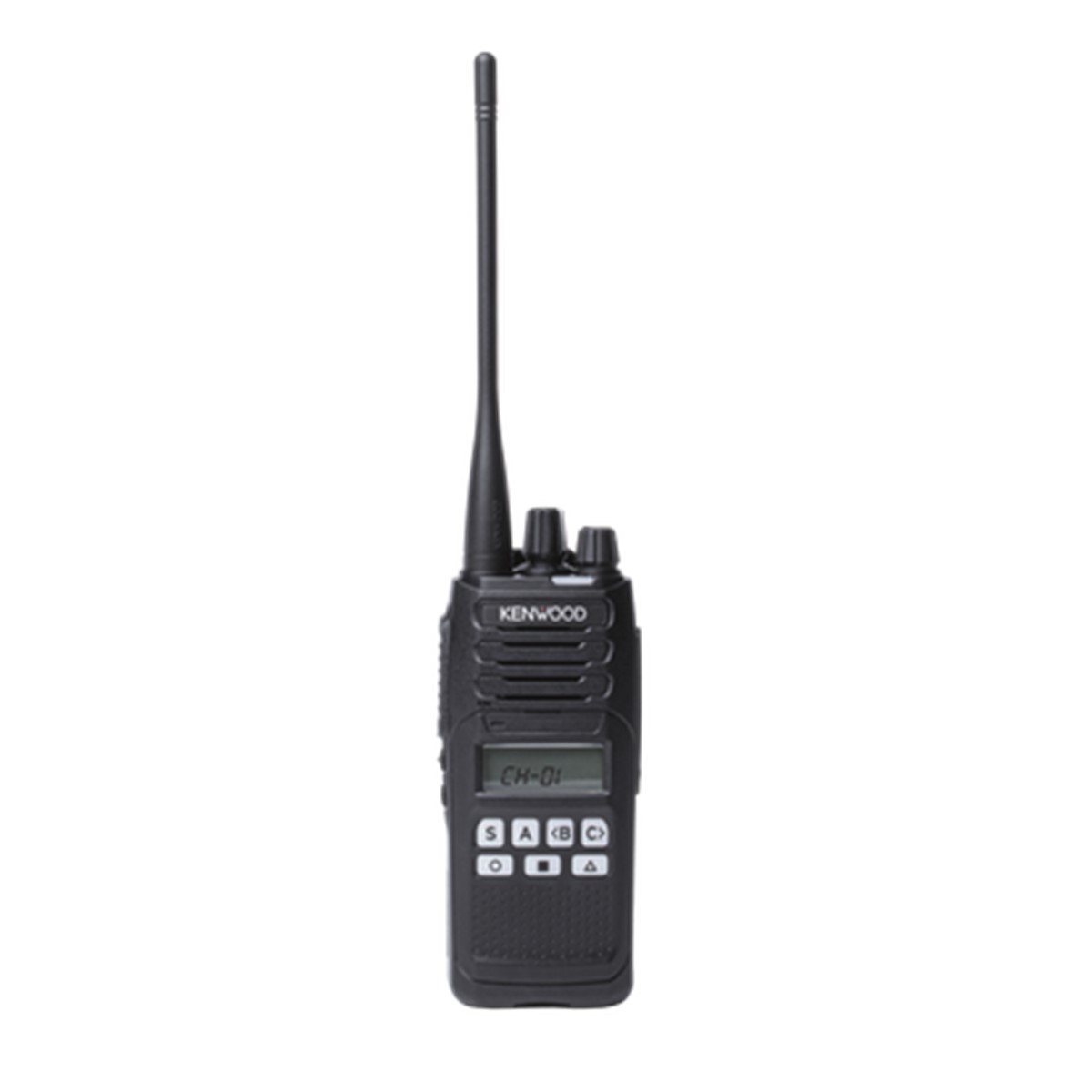 Radio KENWOOD NX-1300 Digital UHF 400-470 MHz con pantalla y teclado limitado