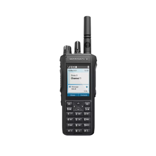 Radio Motorola R7 Digital con teclado completo LAH06JDN9RA2AN VHF 136-174 MHz