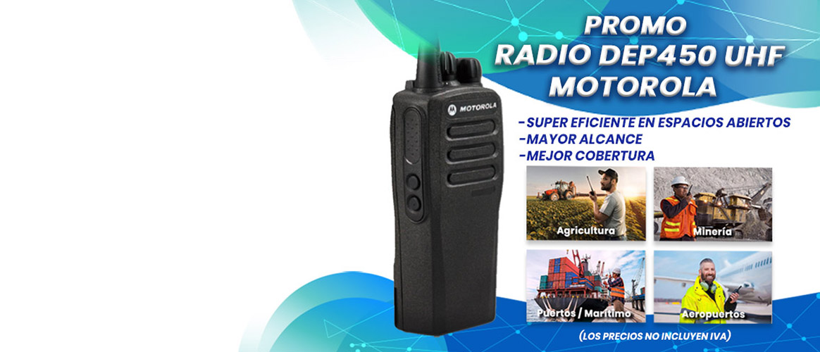 Radios Motorola, radios portatiles, radio motorola dep450